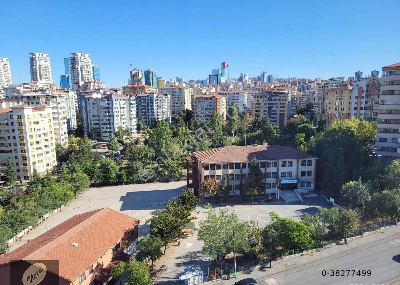 Çukurambar Da Manzaralı Merkezi Konumda 7+1 Kiralık Dubleks... - Görsel 16