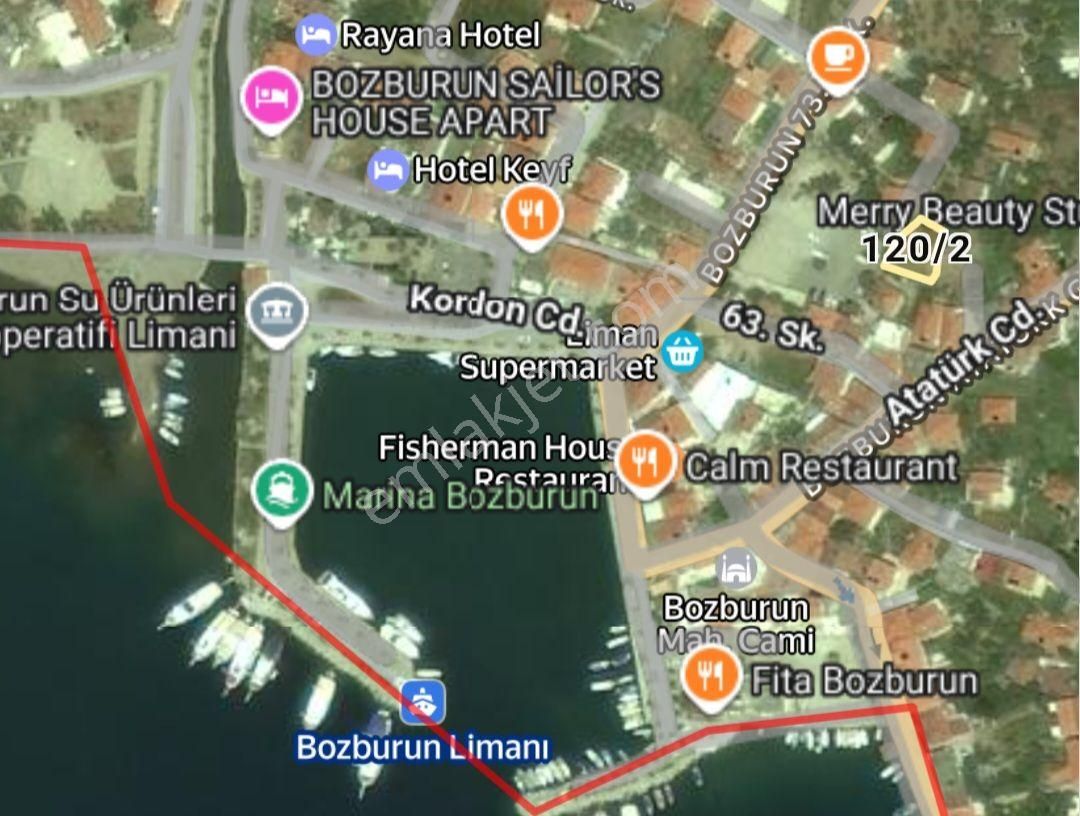 Murat Türkmen'den Muğla_marmaris'te Mükemmel_konumda Kaçırılmayacak_fırsat Tek_tapu Denize_130_metre - Görsel 7