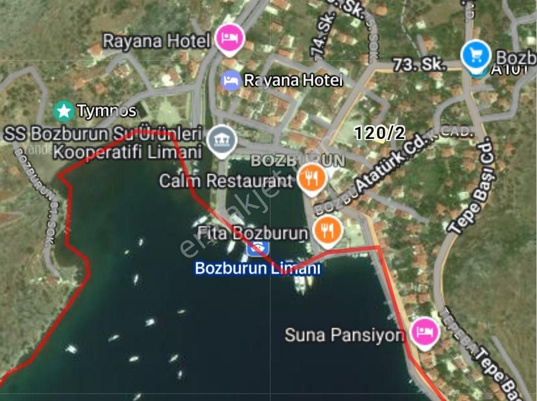 Murat Türkmen'den Muğla_marmaris'te Mükemmel_konumda Kaçırılmayacak_fırsat Tek_tapu Denize_130_metre - Görsel 6