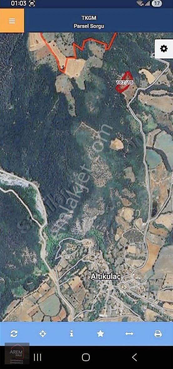 Çanakkale Çan Altıkulaç Köyünde 8.335m2 Satılık Tarla - Görsel 2