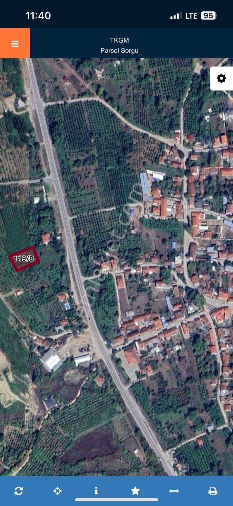 Akbaşlar Emlak Ve Gayrimenkul Güvencesiyle Satılık Tarla - Görsel 2