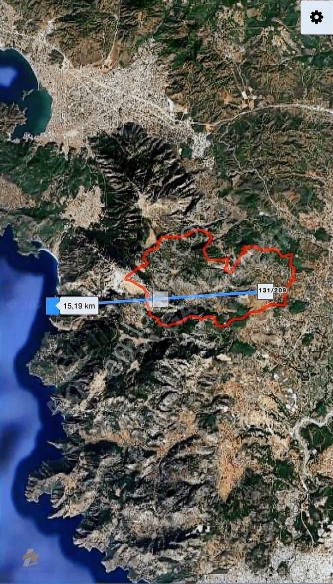 Seydikemer Kabaağaç Tek Tapu Yatırımlık Arazi - Görsel 3