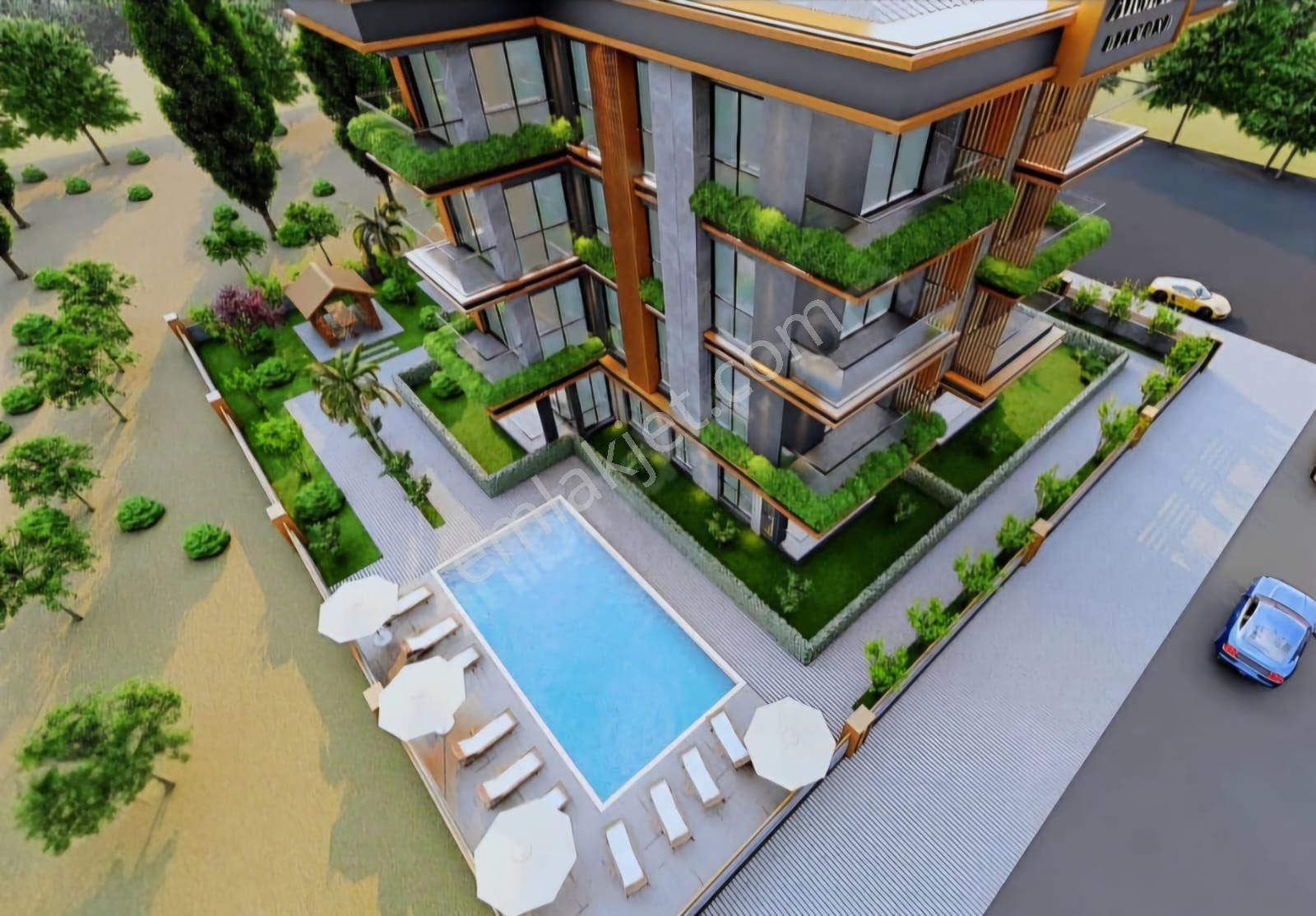 Antalya Uncalı Sıfır Bina 2+1 Bahçe Dubleks