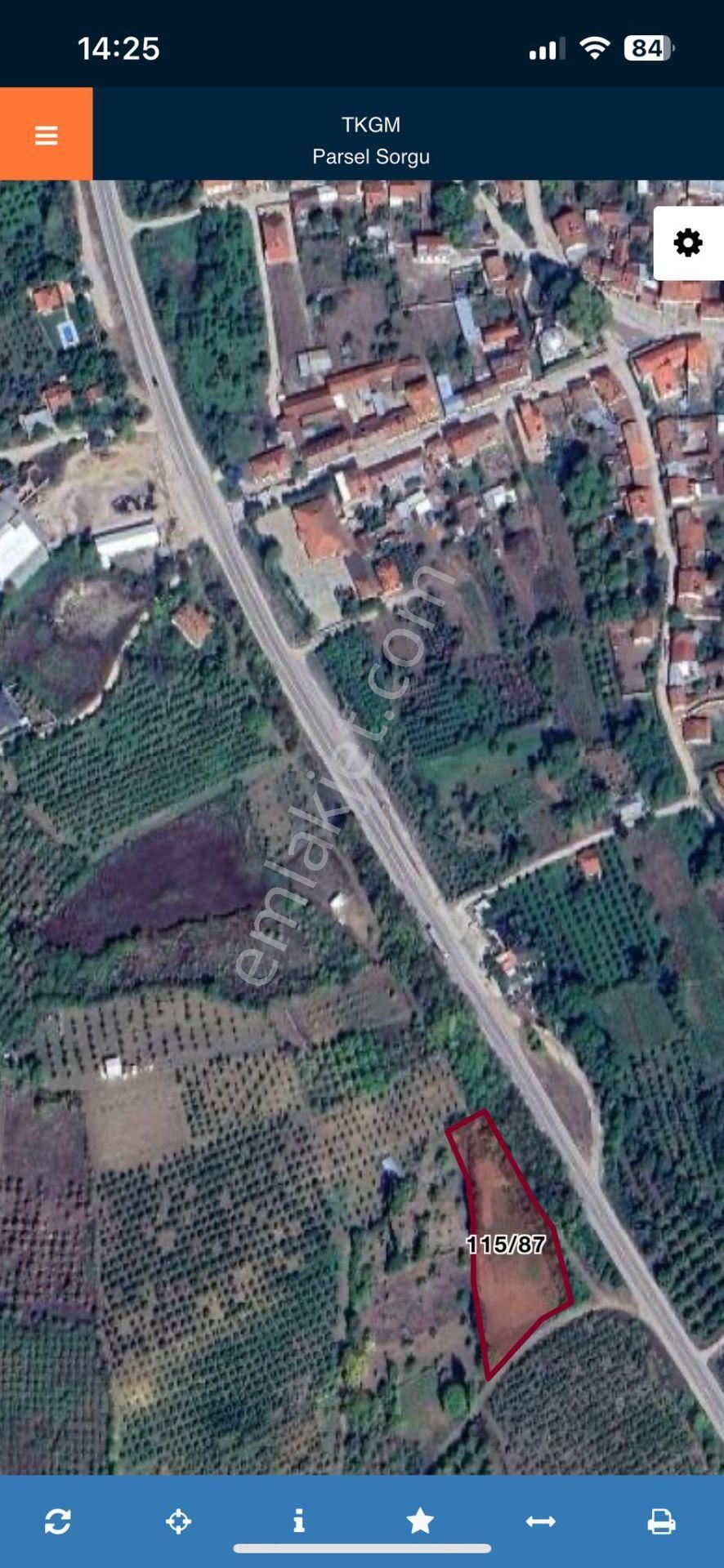 Akbaşlar Emlak Ve Gayrimenkul Güvencesiyle Satılık Tarla - Görsel 3