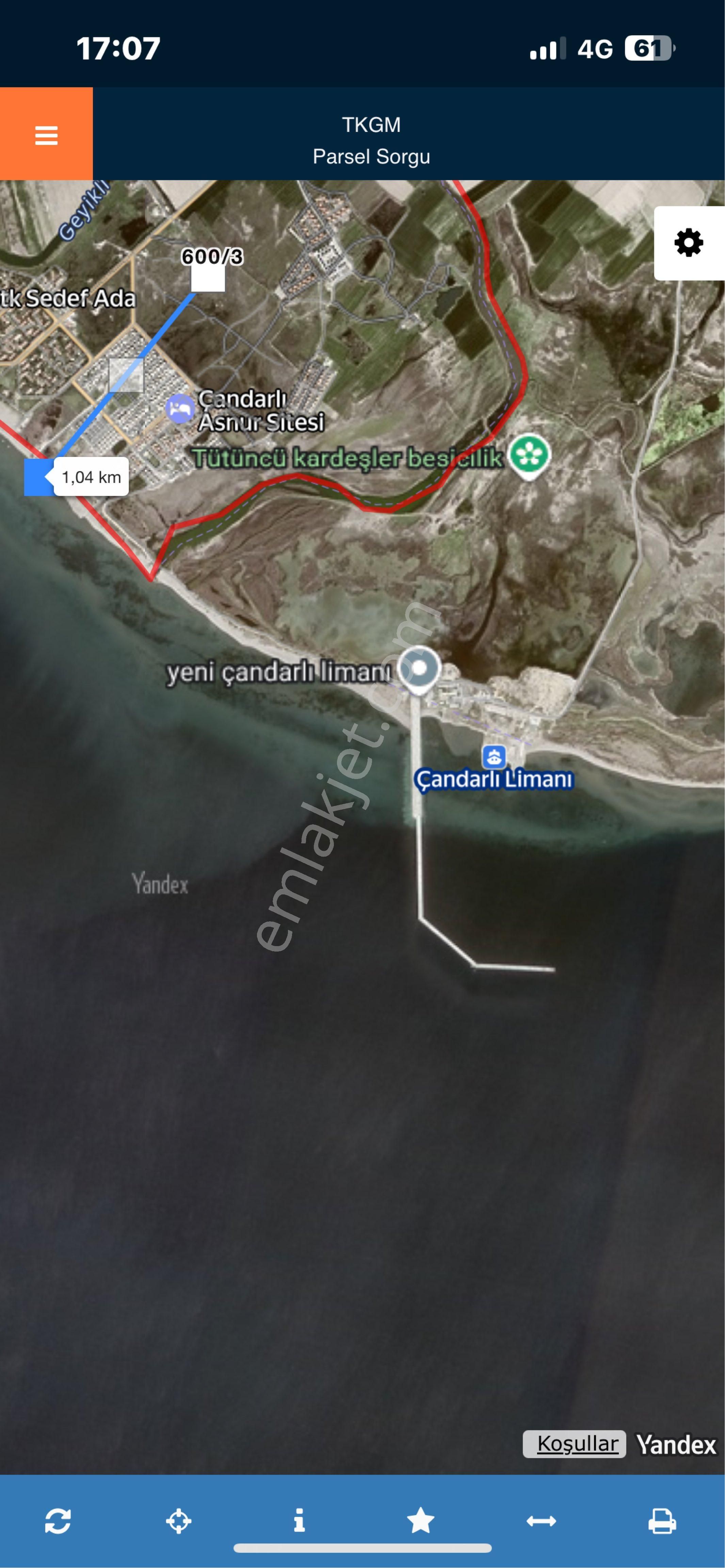 İzmir Dikili Çandarlı Aşağıbük Satılık Arsa - Görsel 8