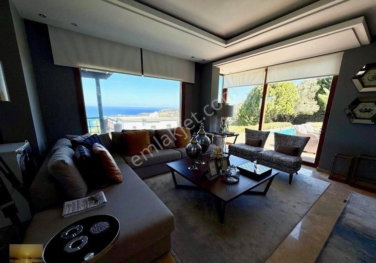 Deniz Kenarı Özel Plajlı Sitede Müstakil Villa 1 Dönüm Bahçeli Ev Bulunmaz Fırsat Bulunmaz Konum - Görsel 18