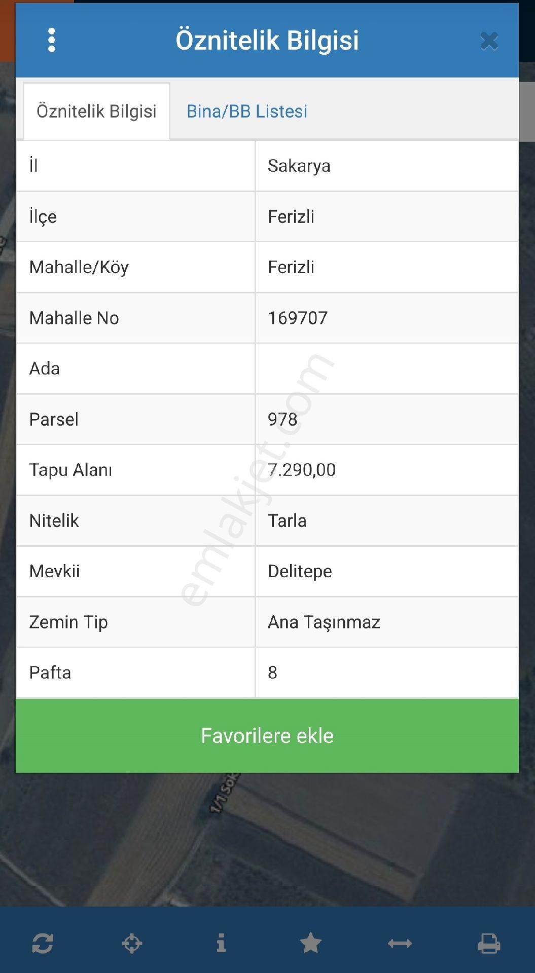 Ferizli Osb Yakını 610 M² Hisseli Tarla - Görsel 2