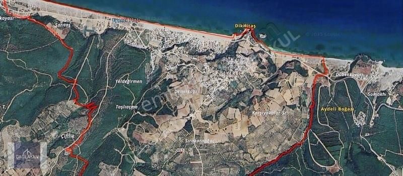 Mudanya Eğerce'de 850 M'2 Müstakil Tapulu Satılık Tarla - Görsel 6