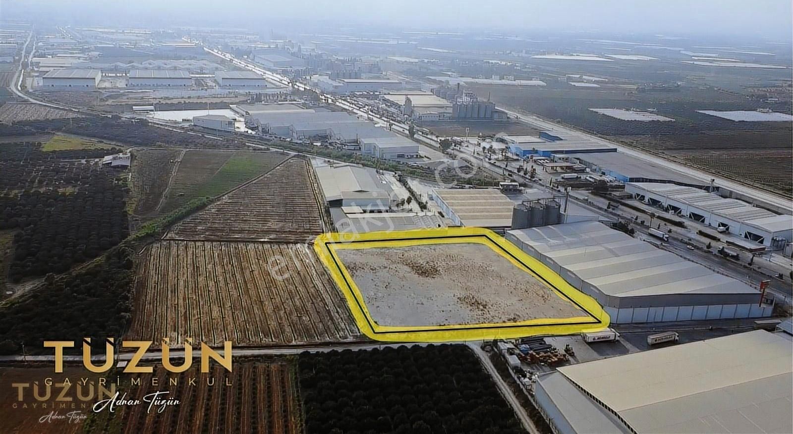 Tüzün'den Kazanlı'da D-400 İkinci Parsel Yola Cephe Kiralık Arsa - Görsel 8