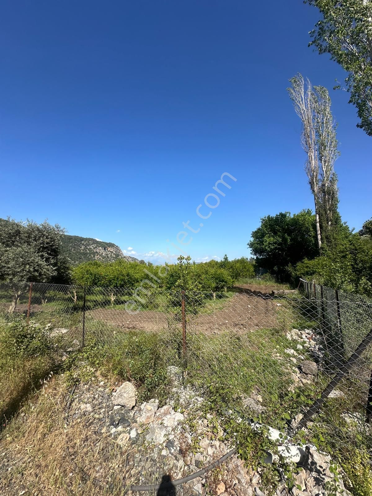 Ortaca Mergenlide Dağ Kenarında, 1 700 M2 İmarlı Kelepir Arsa Satılık - Görsel 6