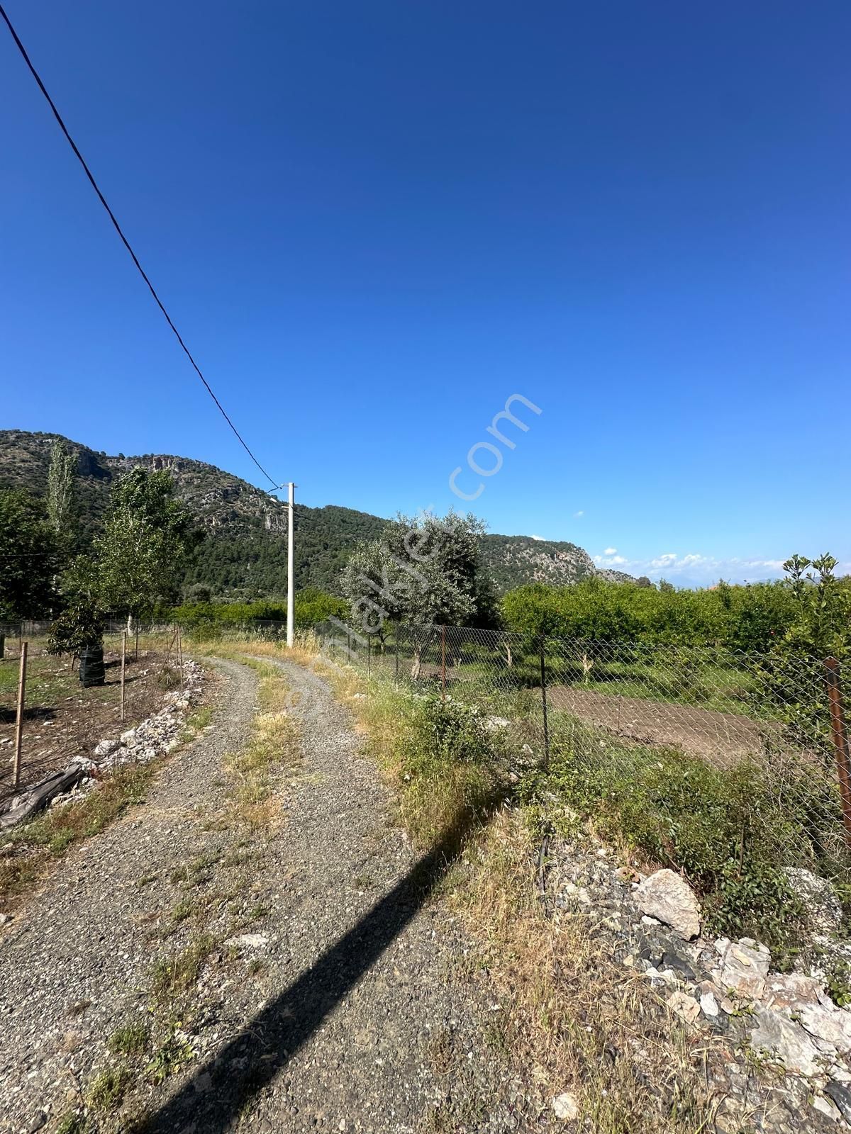 Ortaca Mergenlide Dağ Kenarında, 1 700 M2 İmarlı Kelepir Arsa Satılık - Görsel 7
