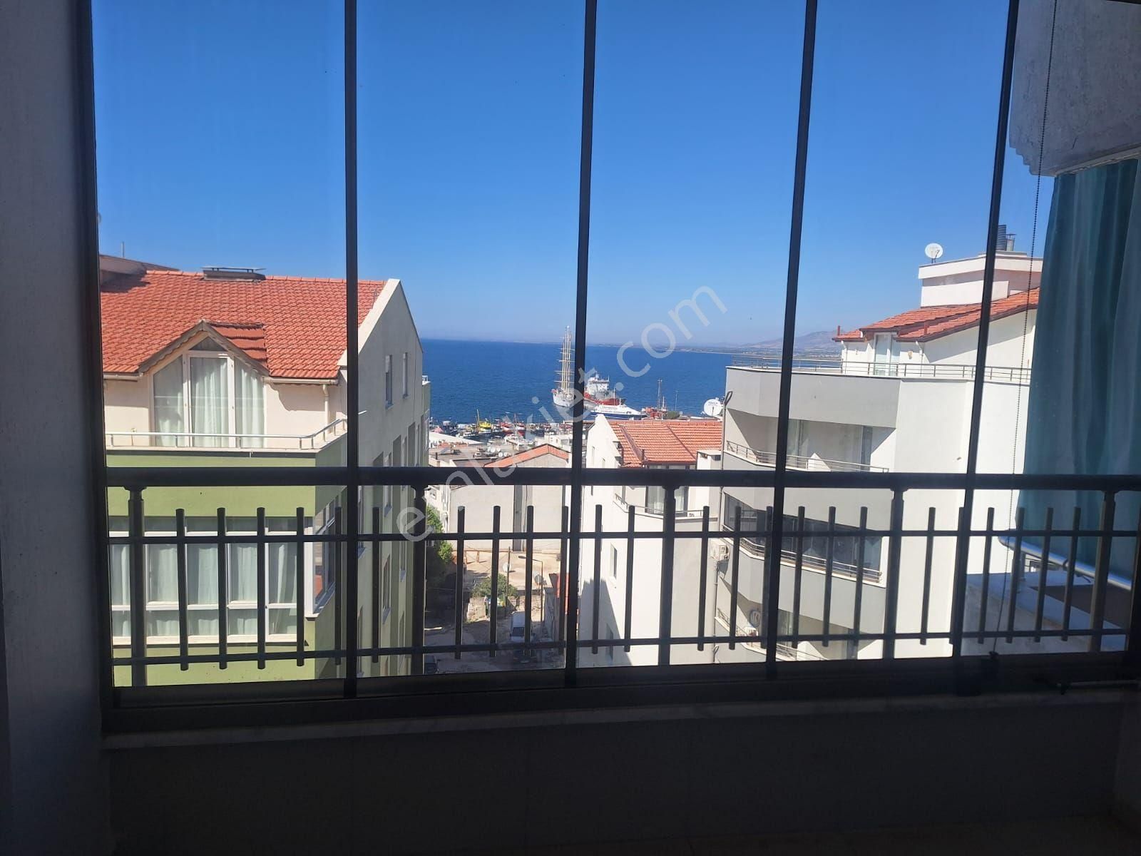 Dikili Güven Emlak'tan Satılık Full Deniz Manzaralı 3+1 Ayrı Mutfaklı 120 M2 4. Kat Daire - Görsel 2