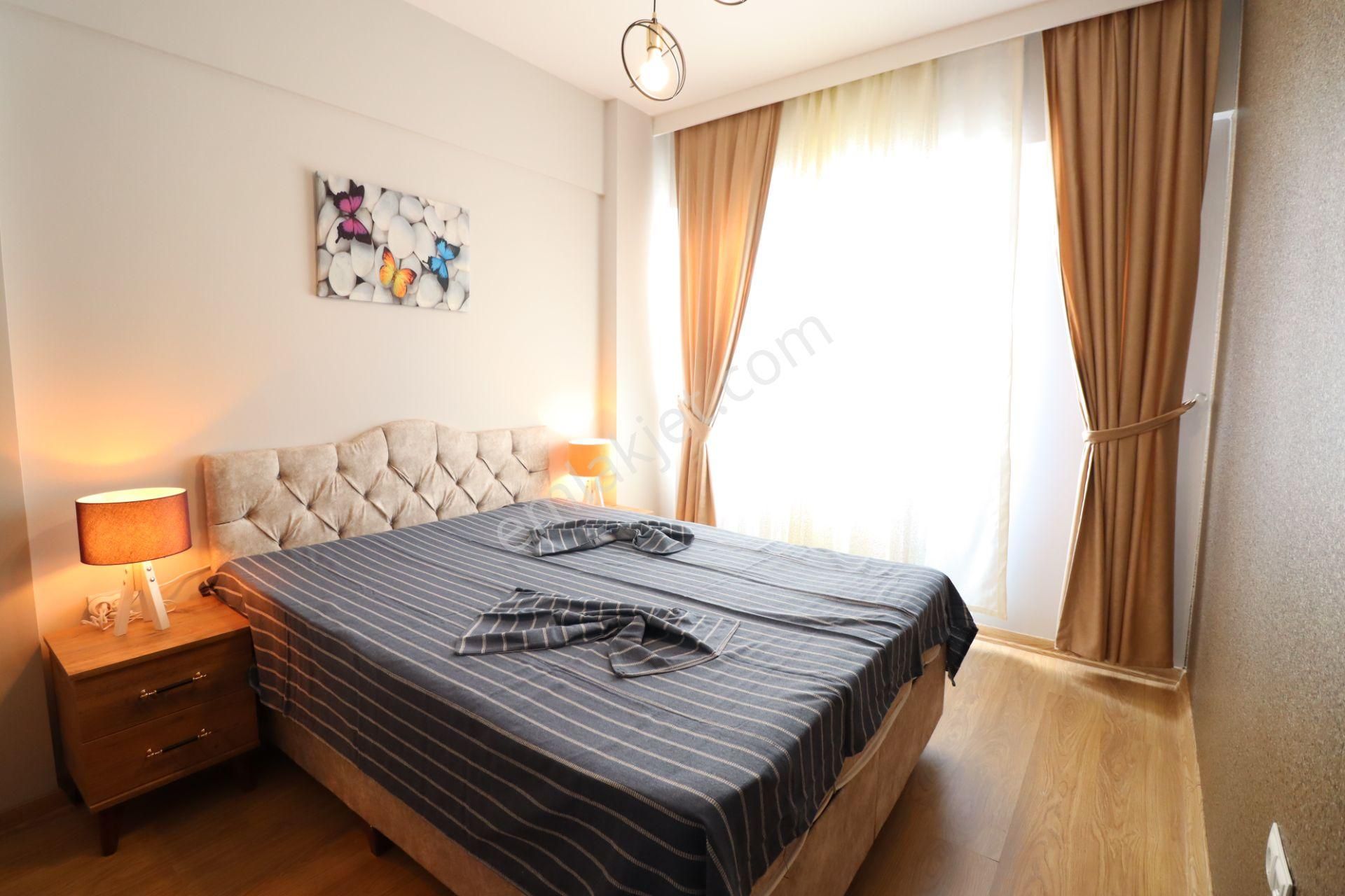 Türk Emlak Ofisi'nden Havuzlu Sitede Eşyalı 1+1 Kiralık Daire - Görsel 17