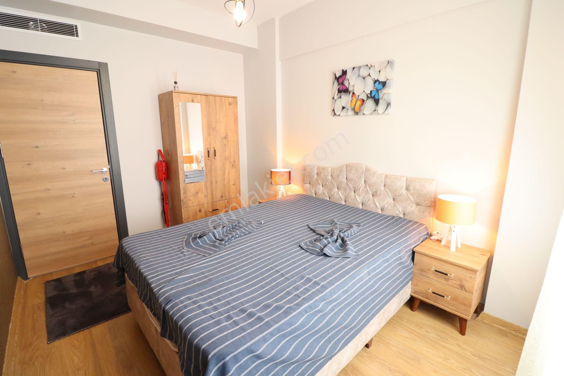 Türk Emlak Ofisi'nden Havuzlu Sitede Eşyalı 1+1 Kiralık Daire - Görsel 18