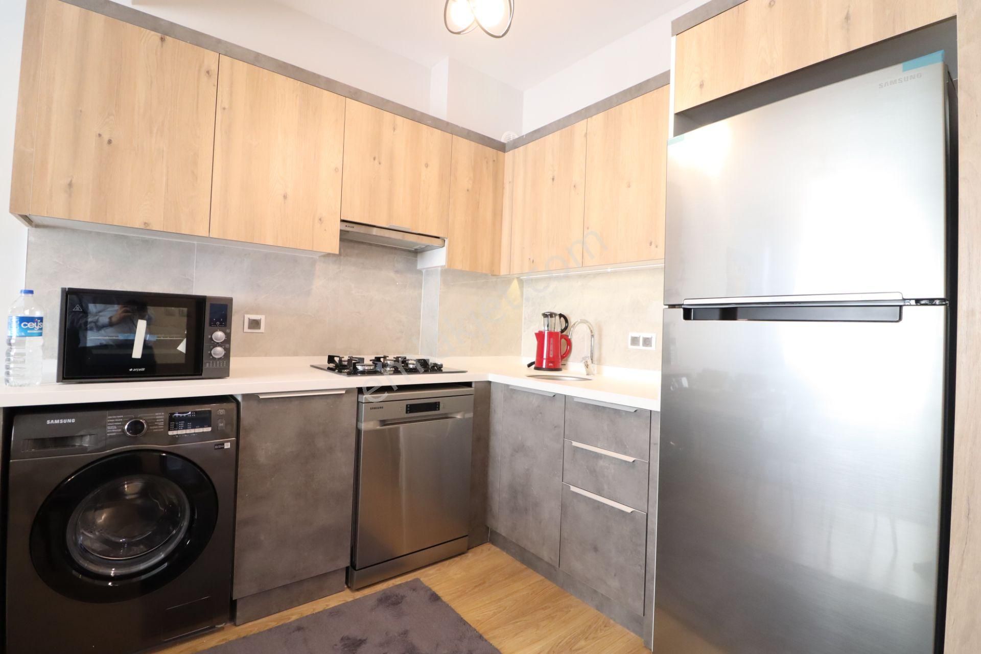 Türk Emlak Ofisi'nden Havuzlu Sitede Eşyalı 1+1 Kiralık Daire - Görsel 10