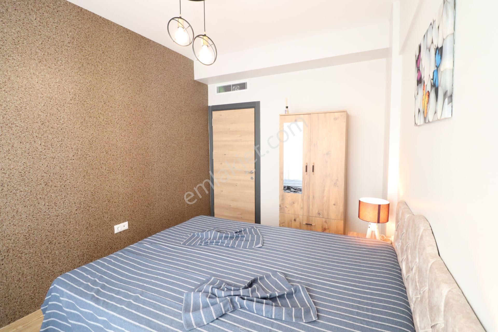 Türk Emlak Ofisi'nden Havuzlu Sitede Eşyalı 1+1 Kiralık Daire - Görsel 19