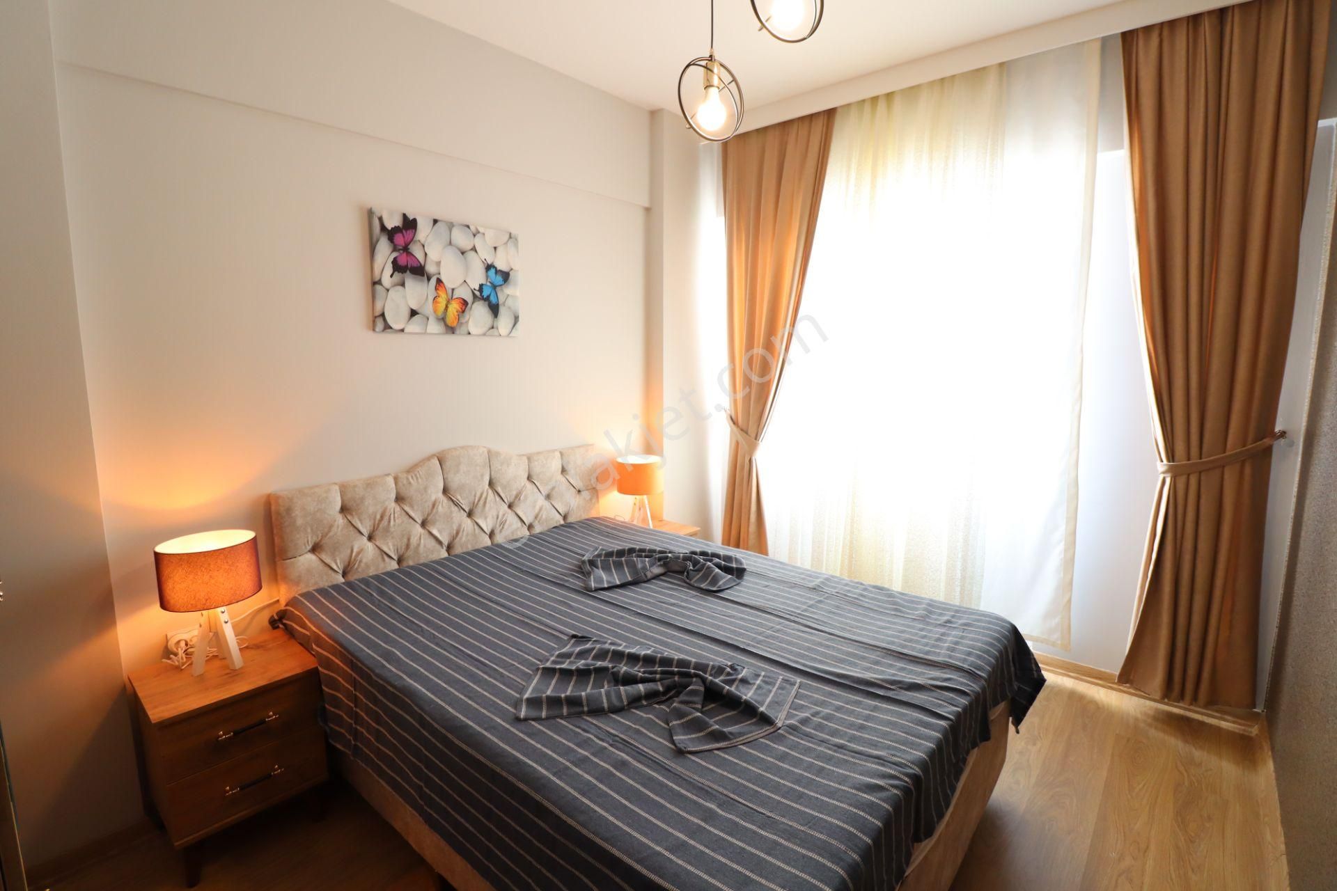 Türk Emlak Ofisi'nden Havuzlu Sitede Eşyalı 1+1 Kiralık Daire - Görsel 20