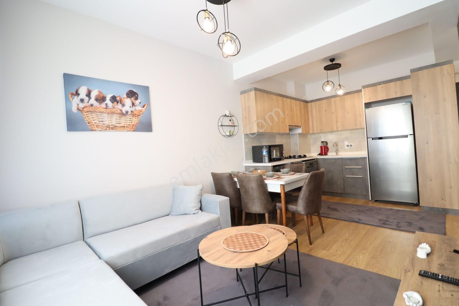 Türk Emlak Ofisi'nden Havuzlu Sitede Eşyalı 1+1 Kiralık Daire - Görsel 6