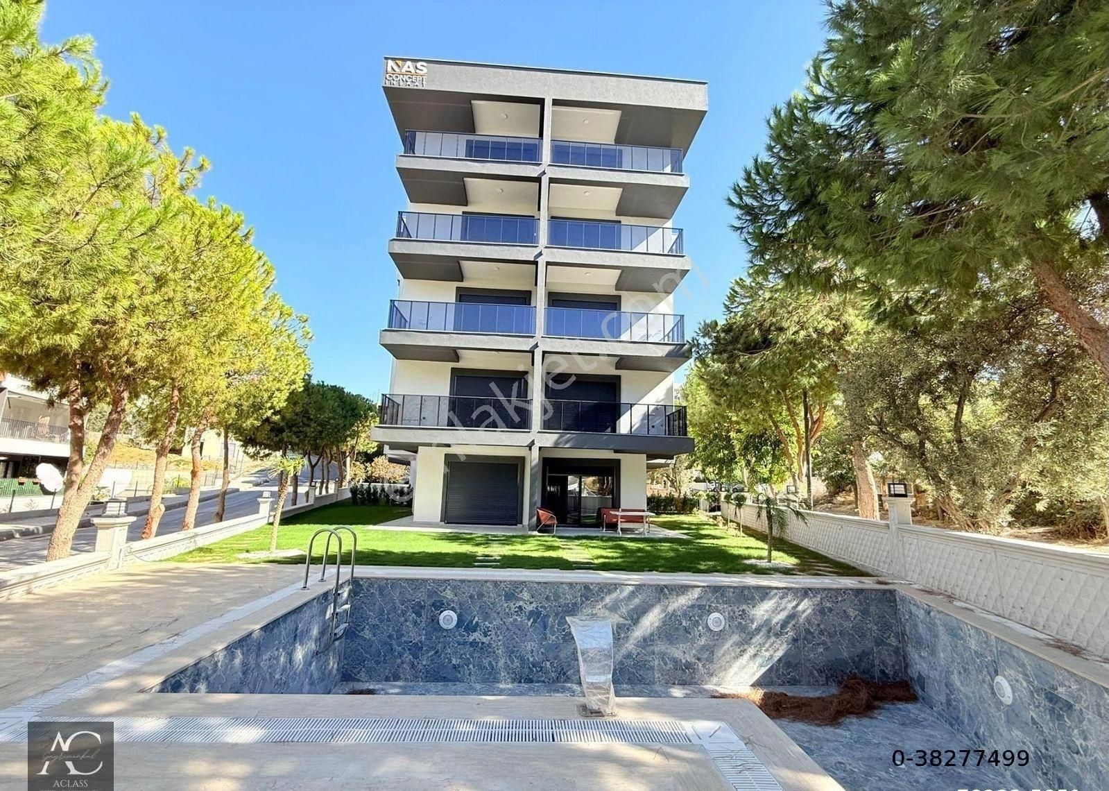 Kuşadasında Merkezı Konumlu-güvenlık-havuz-otopark-yerden Isıtma-lüx-özel Bahçeli-1+1-akıllı Ev - Görsel 5