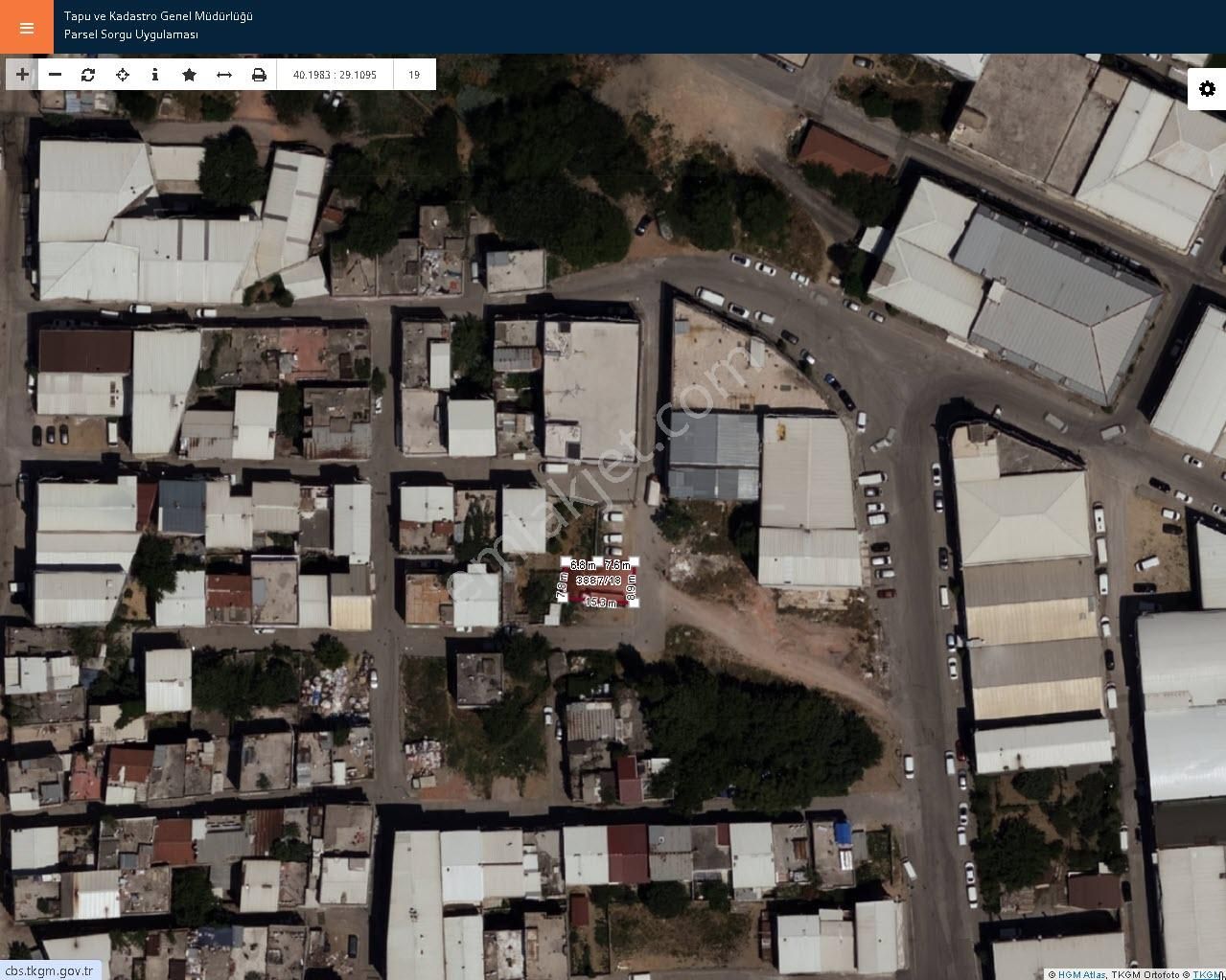Bursa Yıldırım Vişne Tic,bölgesinde Acil Satılık 18-madde-yok-132m2 Arsa - Görsel 8