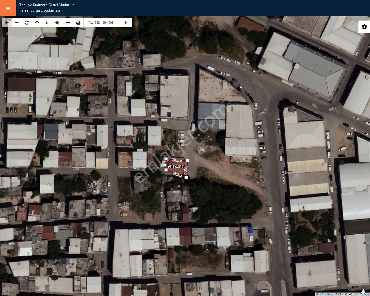 Bursa Yıldırım Vişne Tic,bölgesinde Acil Satılık 18-madde-yok-151m2 Köşe Arsa - Görsel 6