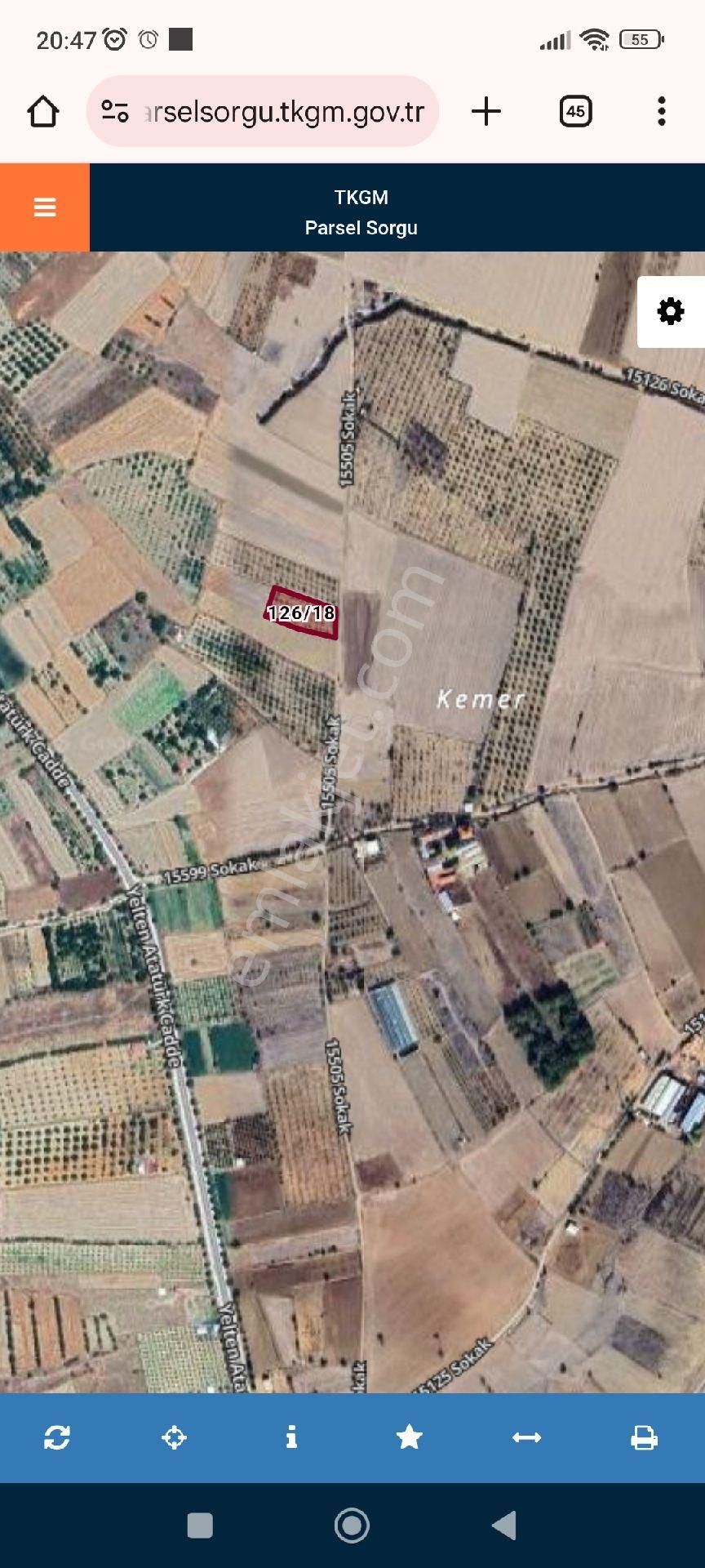 Yelten Yatirimlik 2290m2 Tarla