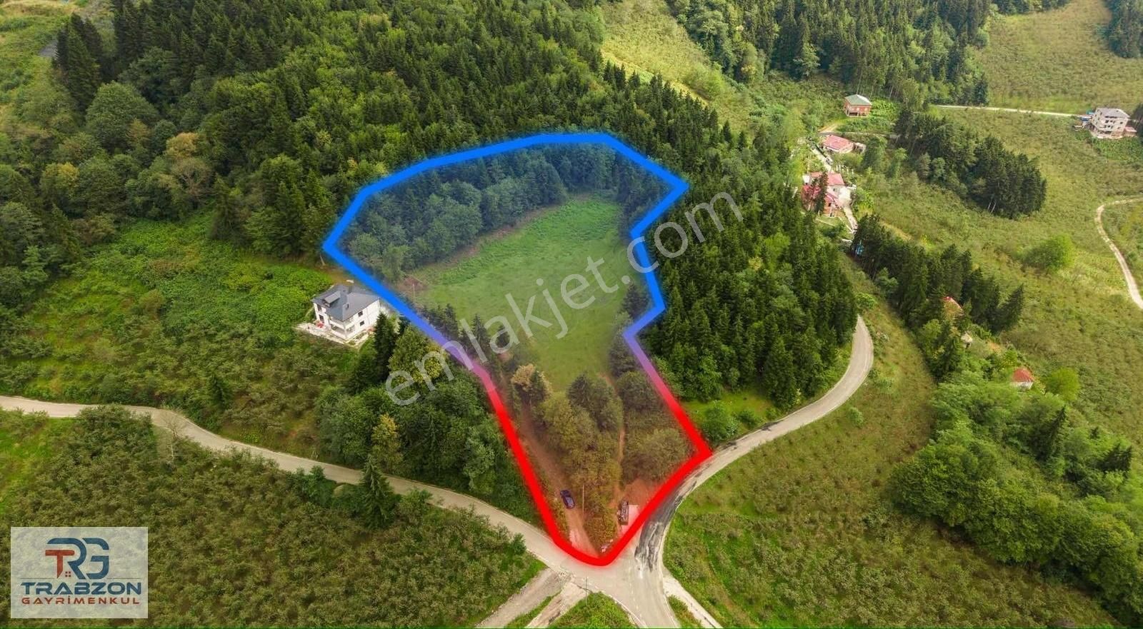 Trabzon Gayrimenkulden Mağmatta Turizm Ruhsatlı 6 Dönüm Arsa