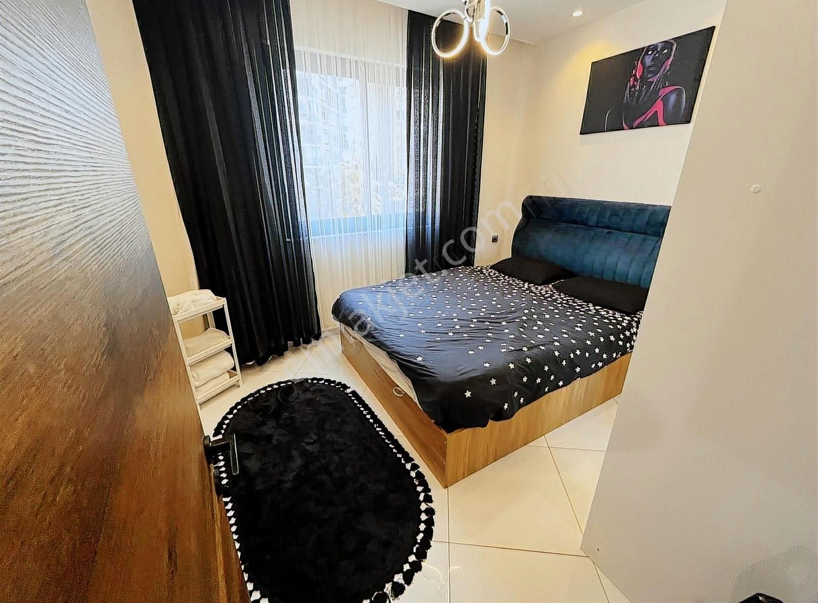 Lüx Sitede Lüx Eşyalı Aktiviteli Satılık Daire Alanya Mahmutlrda - Görsel 8