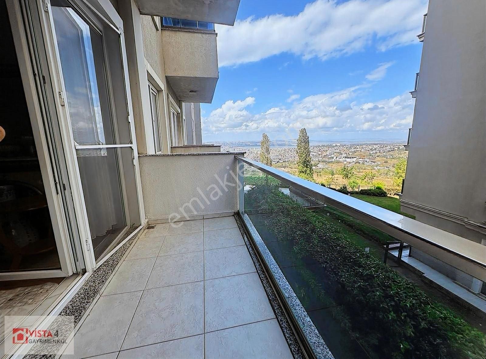 Doğa Panoroması Sitesi 2+1 Deniz Manzaralı Ful Yapılı Temiz Dair - Görsel 19