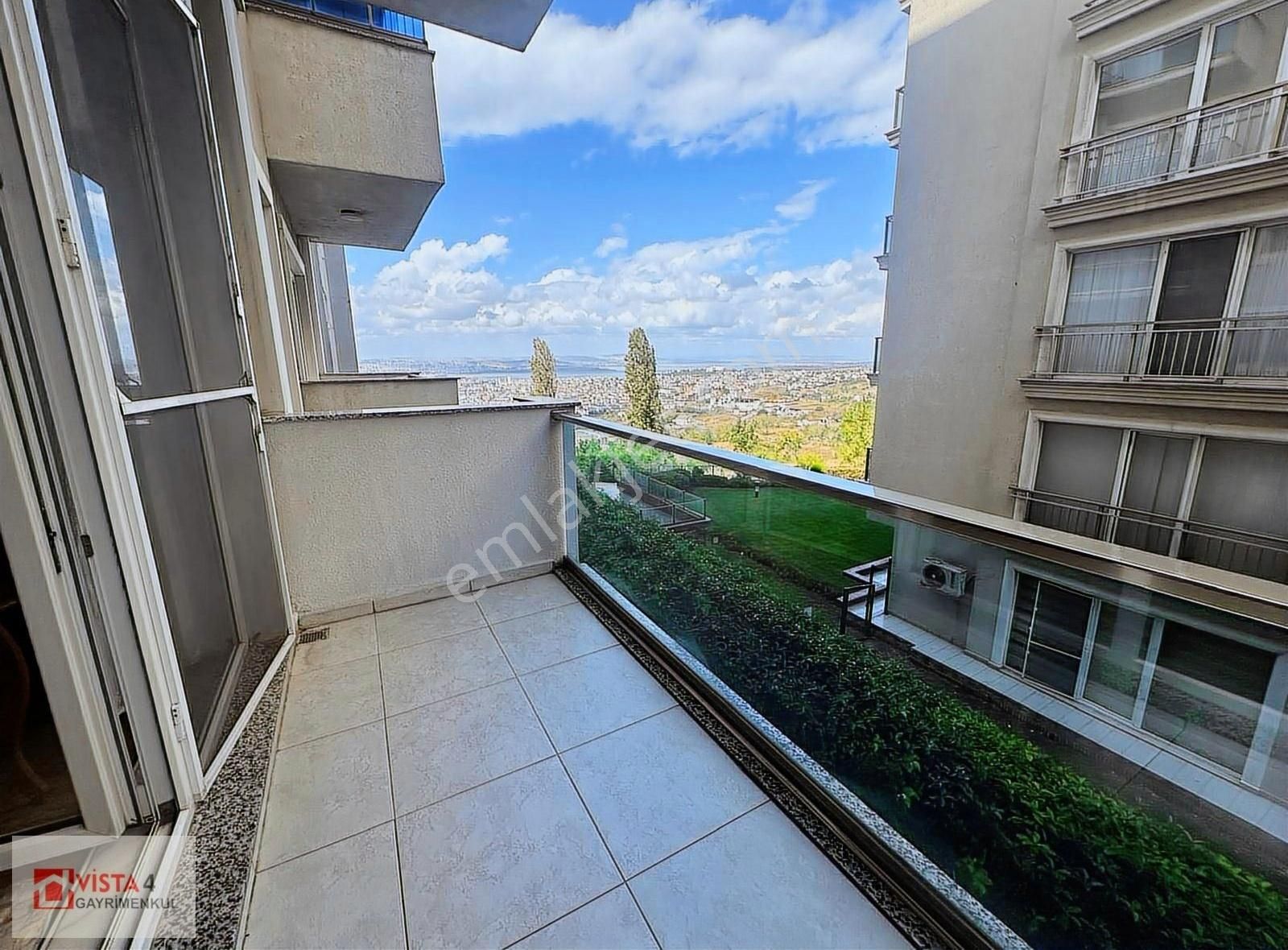 Doğa Panoroması Sitesi 2+1 Deniz Manzaralı Ful Yapılı Temiz Dair - Görsel 27