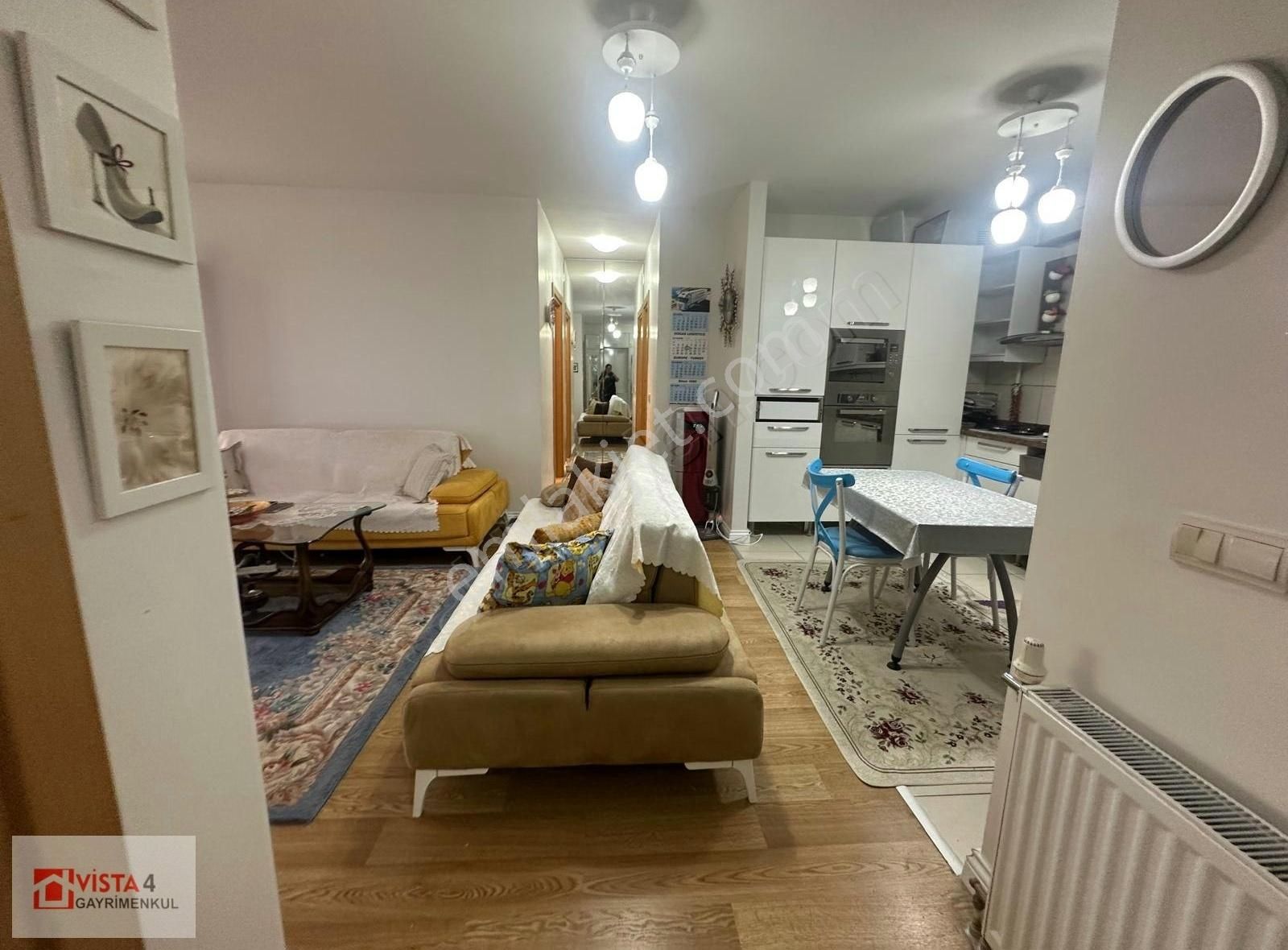 Doğa Panoroması Sitesi 2+1 Deniz Manzaralı Ful Yapılı Temiz Dair - Görsel 15