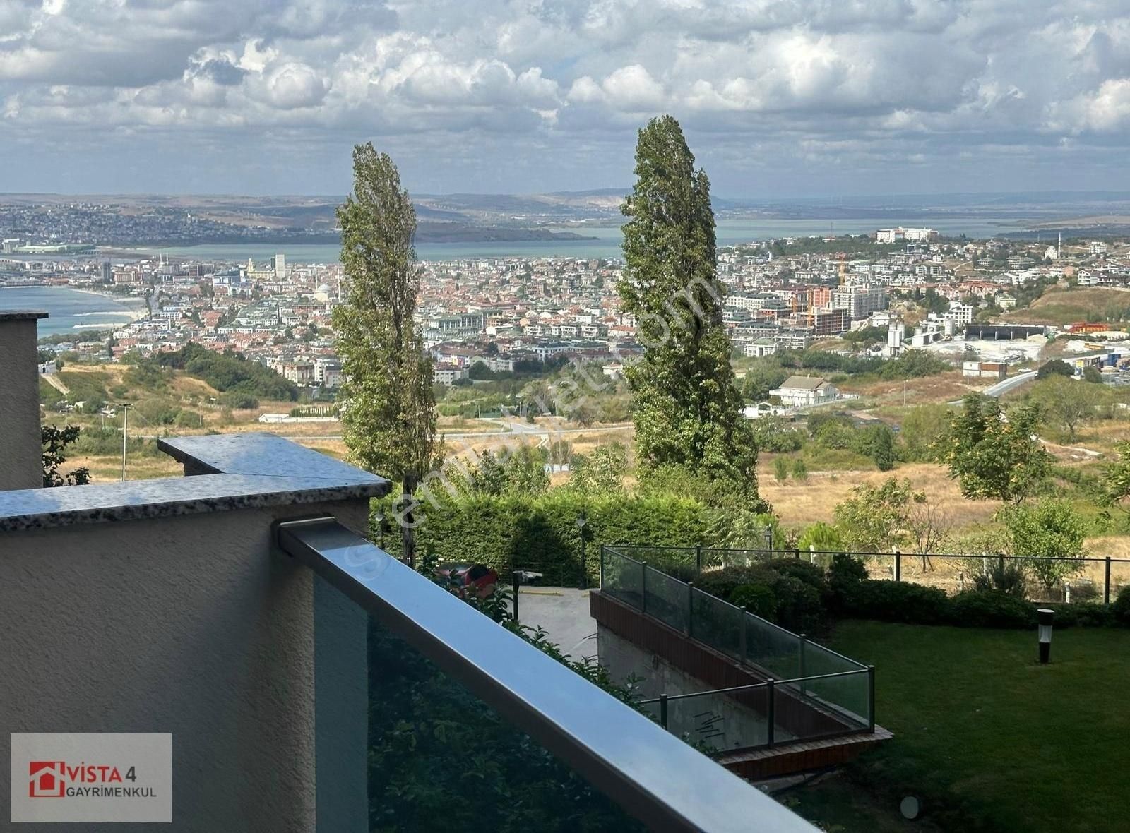 Doğa Panoroması Sitesi 2+1 Deniz Manzaralı Ful Yapılı Temiz Dair - Görsel 16