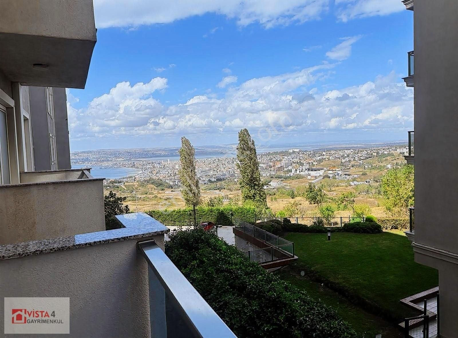 Doğa Panoroması Sitesi 2+1 Deniz Manzaralı Ful Yapılı Temiz Dair - Görsel 2
