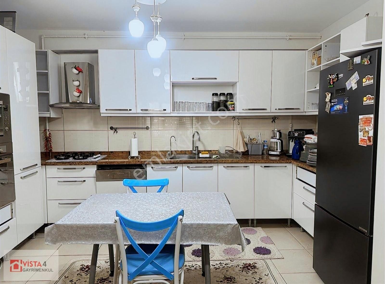 Doğa Panoroması Sitesi 2+1 Deniz Manzaralı Ful Yapılı Temiz Dair - Görsel 5