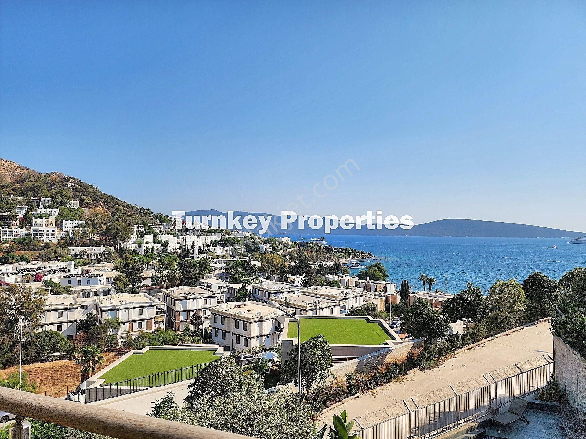 Bodrum'da Deniz Manzaralı Satılık Lüks Ev | Eşsiz Deniz Manzarası - Görsel 3