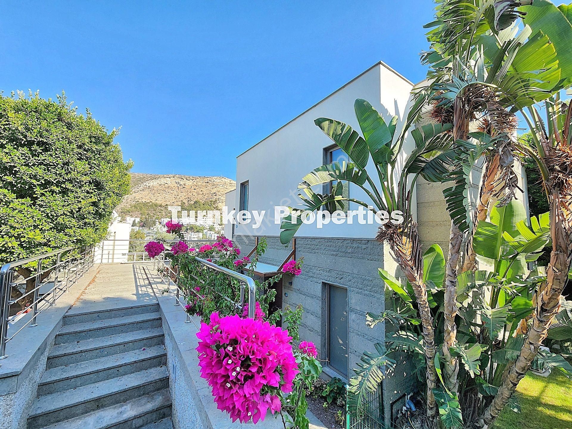 Bodrum'da Deniz Manzaralı Satılık Lüks Ev | Eşsiz Deniz Manzarası - Görsel 4