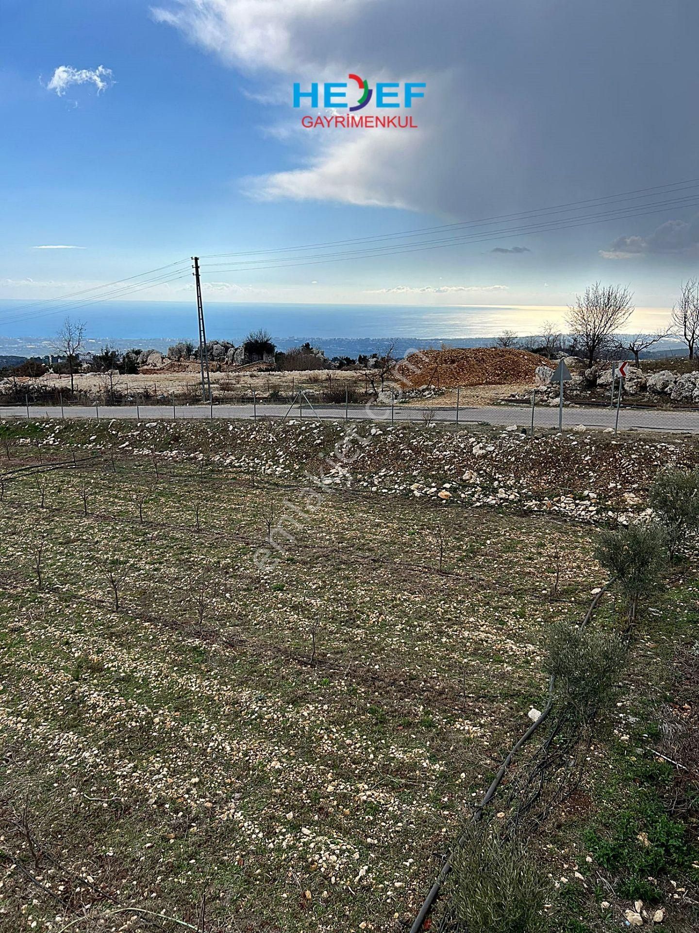 Hedef'ten Erdemli Sıraç'ta Anayola Cepheli Deniz Manzaralı Arsa - Görsel 4