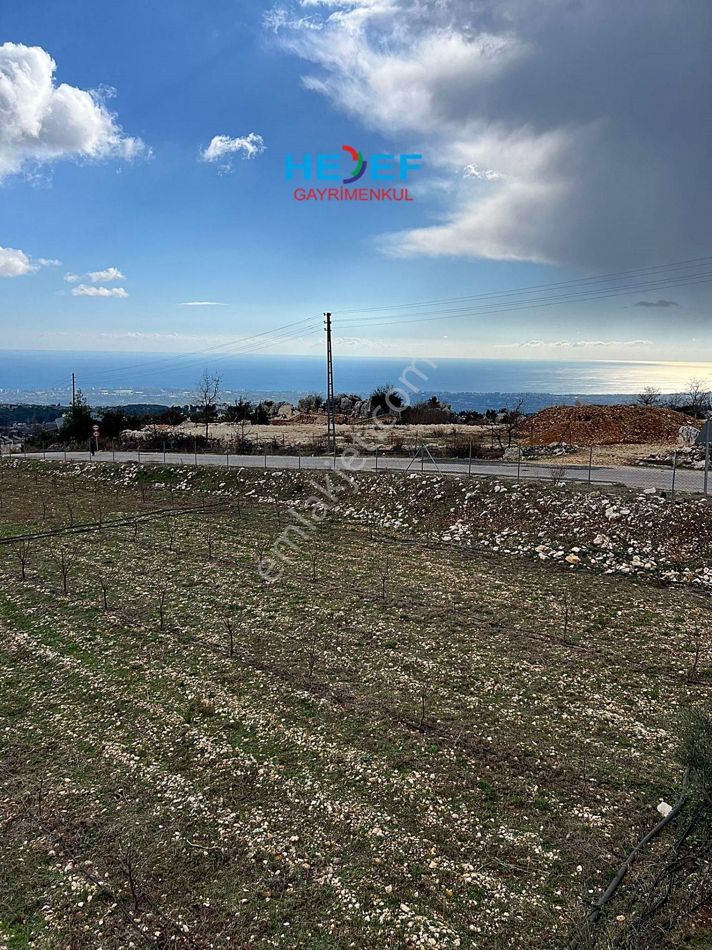 Hedef'ten Erdemli Sıraç'ta Anayola Cepheli Deniz Manzaralı Arsa - Görsel 2