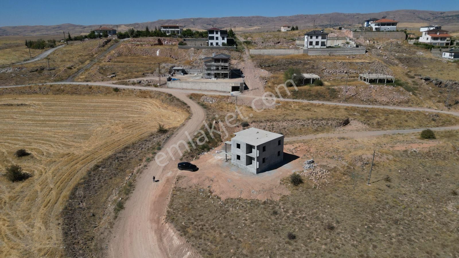 Kayseri Sarımsaklıda Kabası Bitmiş Projeliruhsatlı Satılık Villa - Görsel 10