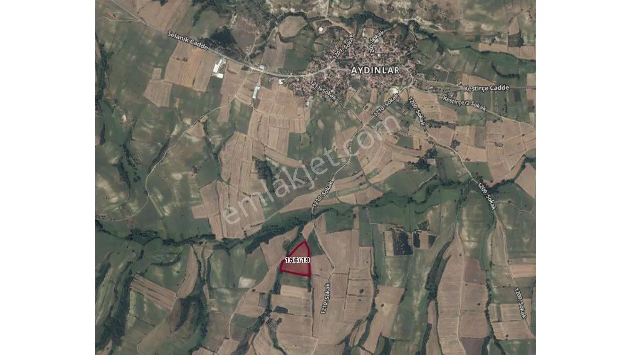 Tekirdağ Hayrabolu Aydınlarda 20.400 M2 Arazi