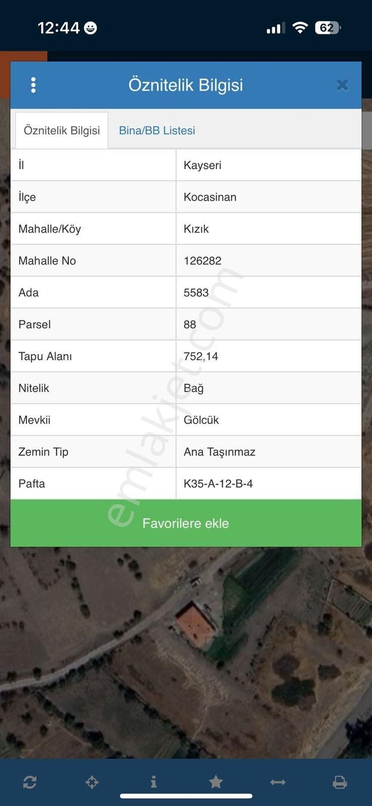 Kızık Mh. 752 M2 Satılık Bağ - Görsel 3