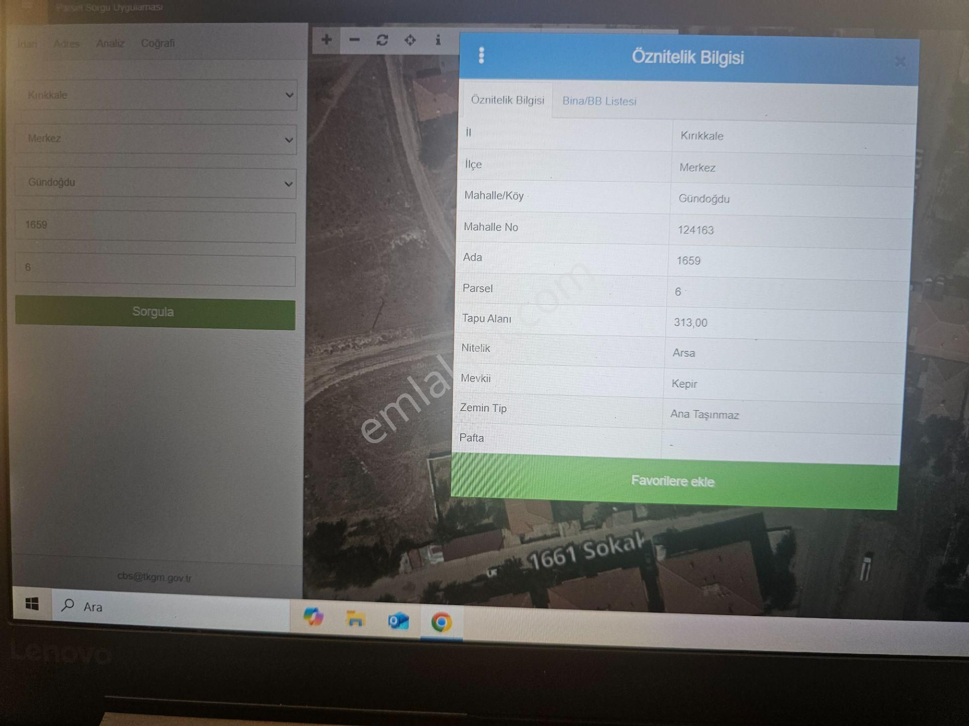 Kırıkkale Merkez 'de Acil Satılık 3 Kat İmarlı Arsa - Görsel 2