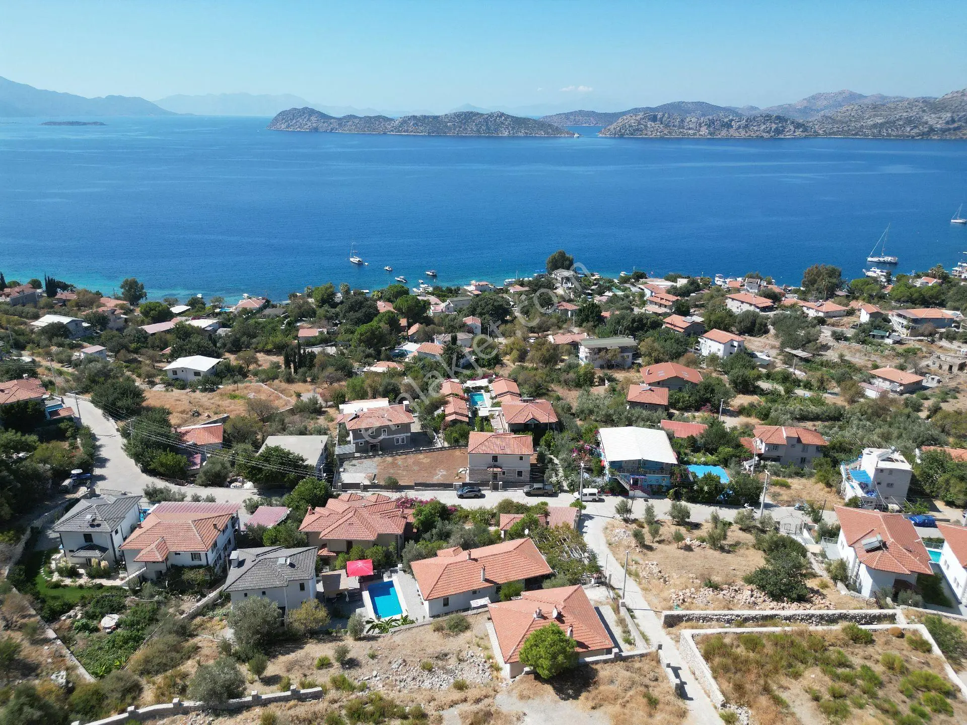 Joker: Marmaris Söğüt Panoramik Deniz Manzaralı Villa Ve Villa Arazisi