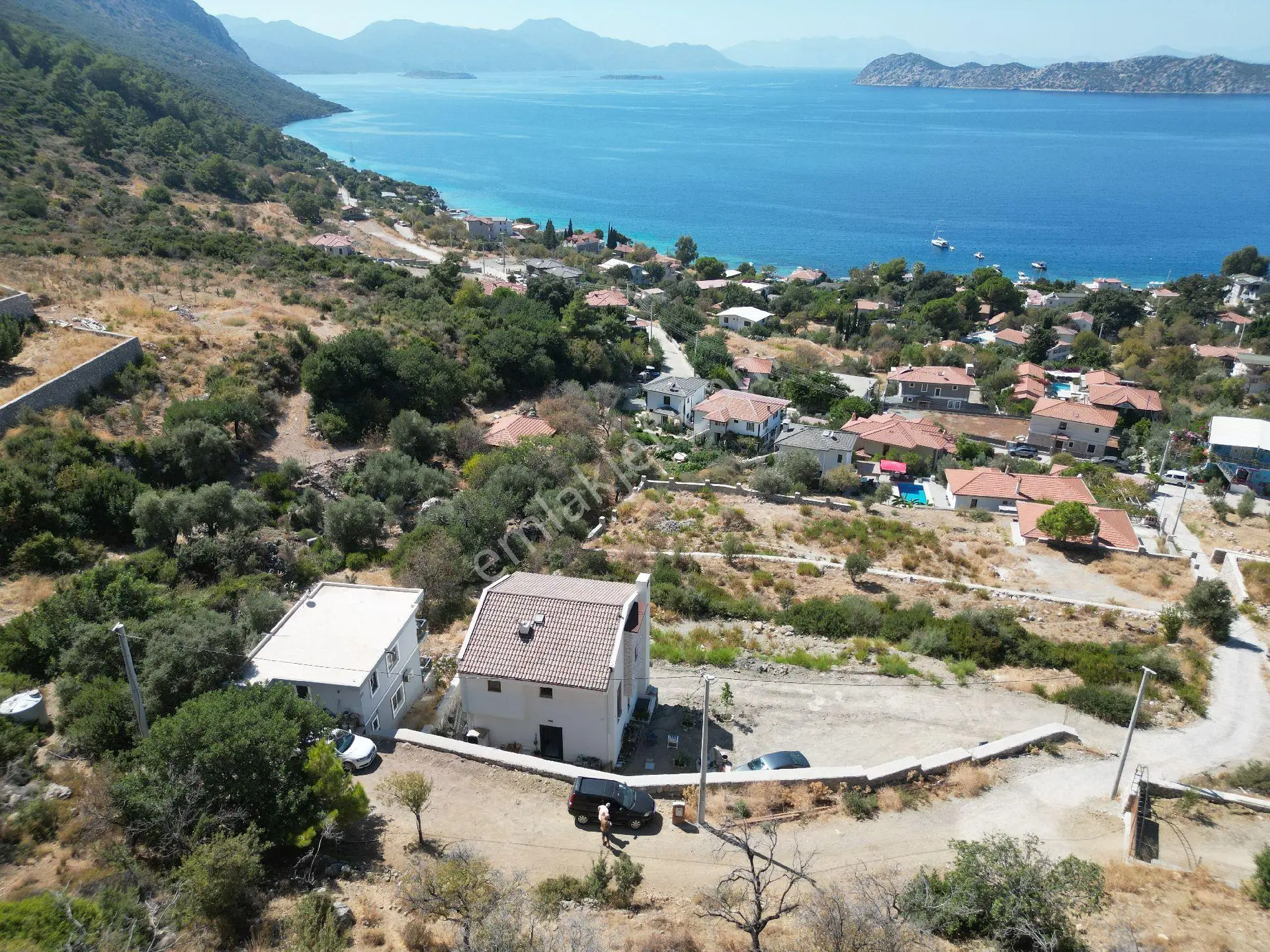 Joker: Marmaris Söğüt Panoramik Deniz Manzaralı Villa Ve Villa Arazisi - Görsel 5