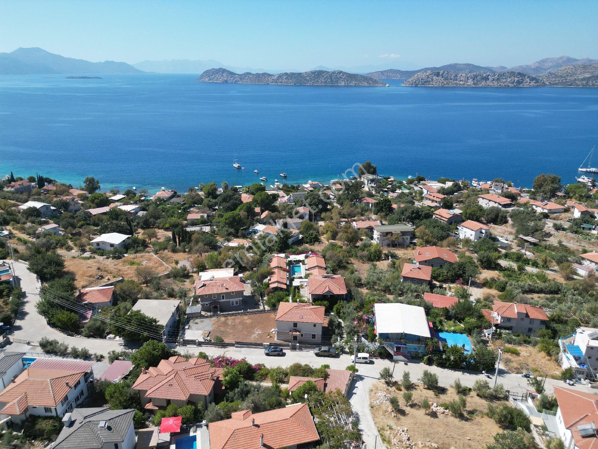 Joker: Marmaris Söğüt Panoramik Deniz Manzaralı Villa Ve Villa Arazisi - Görsel 34