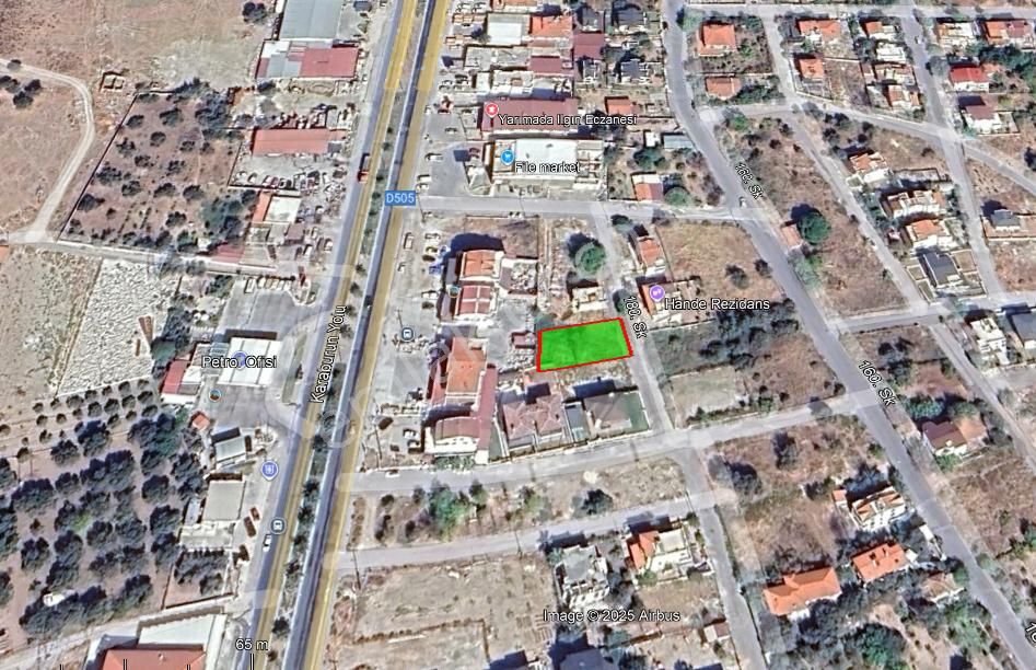 Karaburun Mordoğan Merkez’de Caddeye Çok Yakın Villa İmarlı Arsa - Görsel 2