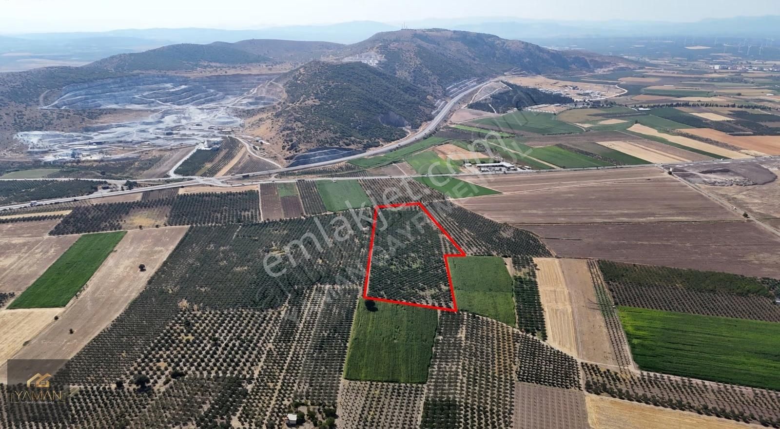 Hacıishak Mah. 49.699 M² Yeraltı Sulama Sis. Satılık Zeytinlik - Görsel 11