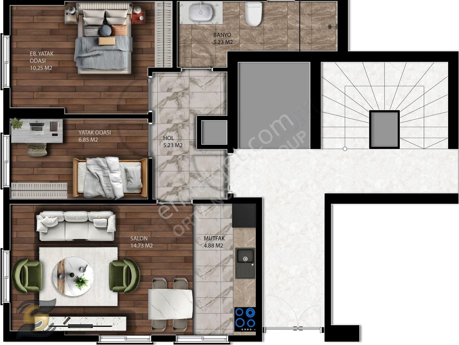 Kartaltepede İncirli Caddesine-metrobüse Yürüme Mesafesinde 2+1! - Görsel 5