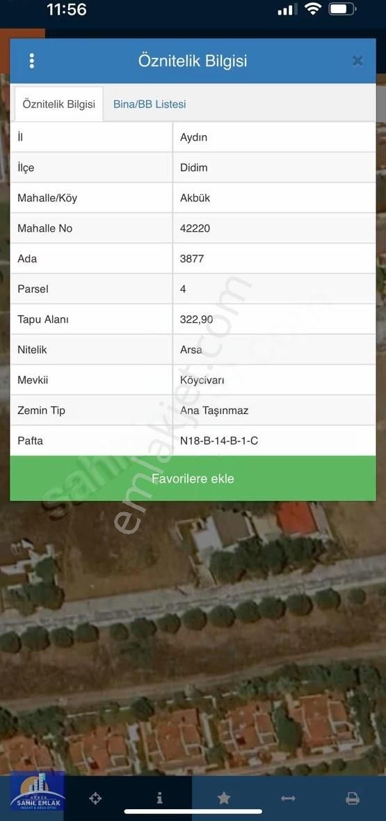 Akbük'te Satılık 322 Metre Arsa - Görsel 3