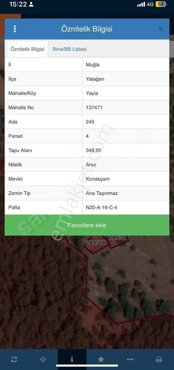 Muğla Yatağan Yayla'da Satılık Arsa - Görsel 5